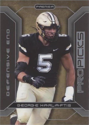 2022 Pro Picks Premier Rookies George Karlaftis #PP-45