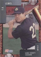1992 Fleer ProCards Minor League - T.R. Lewis #99
