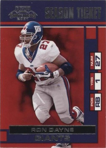 2001 Playoff Contenders Ron Dayne #61