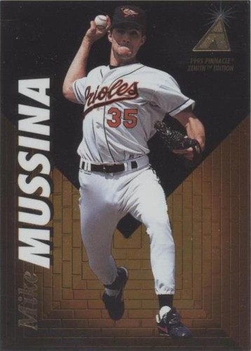 1995 Pinnacle Zenith Edition - Mike Mussina #75