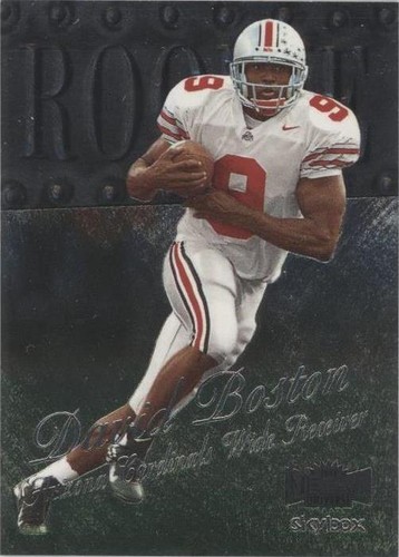 1999 Skybox Metal Universe David Boston #214