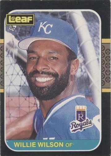1987 Leaf Canadian - Willie Wilson #97