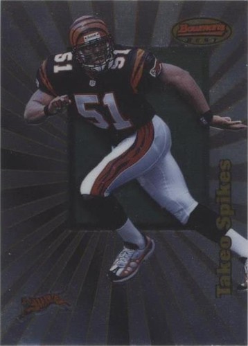 1998 Bowman's Best Takeo Spikes #116