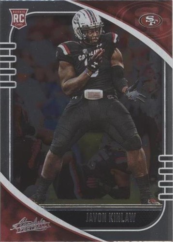 2020 Panini Absolute Javon Kinlaw #152
