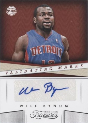 2013-14 Panini Timeless Treasures - Will Bynum #48