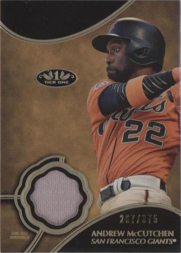 2019 Topps Tier One - Andrew McCutchen #T1R-AM