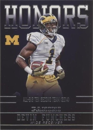 2015 Panini Michigan Wolverines Devin Funchess #DF-MI
