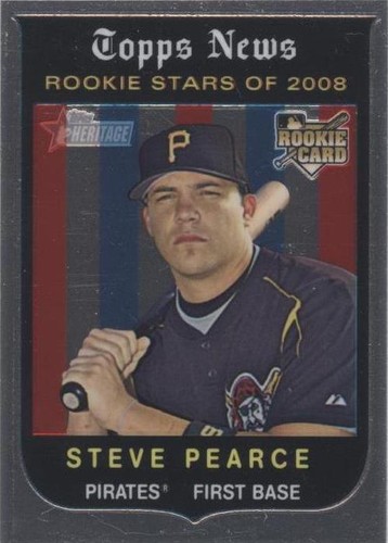 2008 Topps Heritage - Steve Pearce #C200