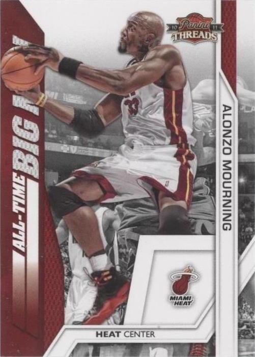 Panini Threads 2010-11 - Alonzo Mourning #13
