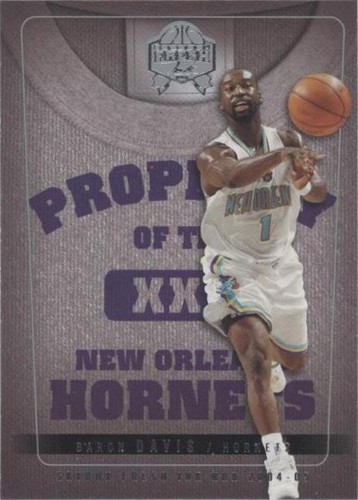 2004-05 Skybox Fresh Ink - Baron Davis #19 PO