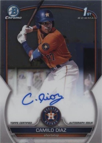 2023 Bowman Chrome - Camilo Diaz #CPA-CD