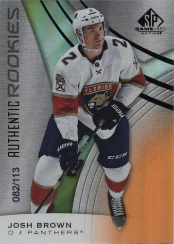 2019-20 Upper Deck SP Game Used - Josh Brown #182