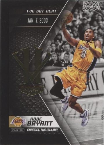 パニーニ　レアルジダン NBA 2K17 Legend Edition - Panini Kobe Bryant Cards Numbers