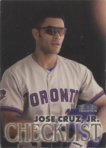 1998 Fleer Tradition - Jose Cruz Jr. #341