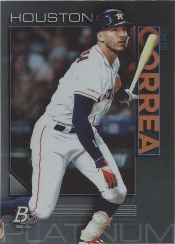 2020 Bowman Platinum - Carlos Correa #91