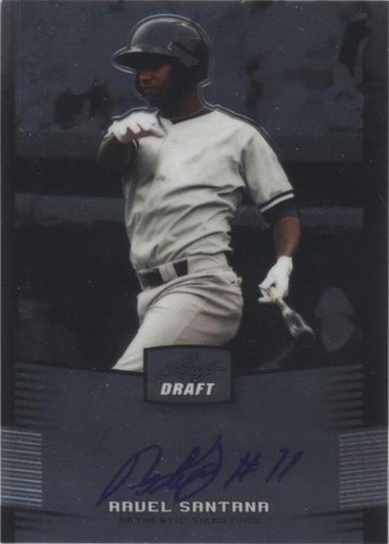 2012 Leaf Metal Draft - Ravel Santana #BA-RS2