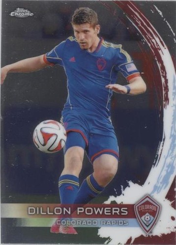 2014 Topps Chrome MLS Dillon Powers #47