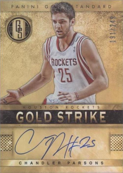 Panini Gold Standard 2012-13 - Chandler Parsons #39