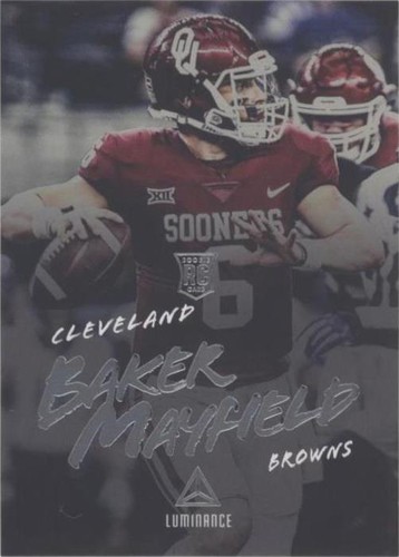 2018 Panini Luminance Baker Mayfield #107