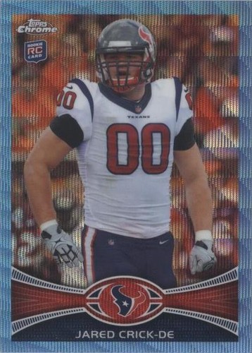 2012 Topps Chrome Jared Crick #BW-11