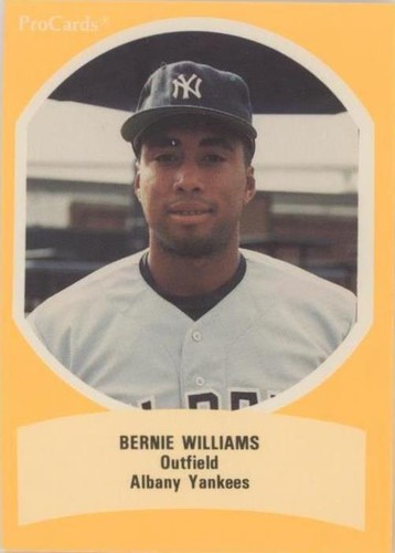 1990 ProCards Eastern League All-Star Game - Bernie Williams #EL-45