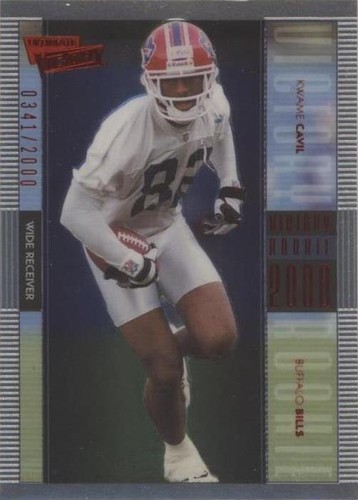 2000 Upper Deck Ultimate Victory Kwame Cavil #124