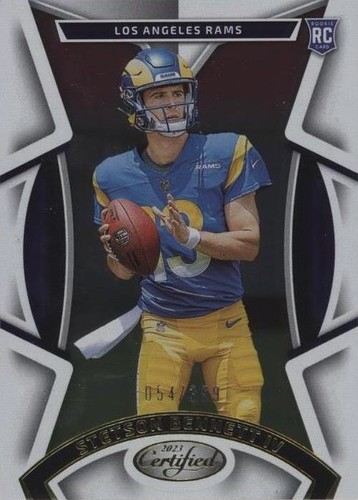 2023 Panini Certified Stetson Bennett #180