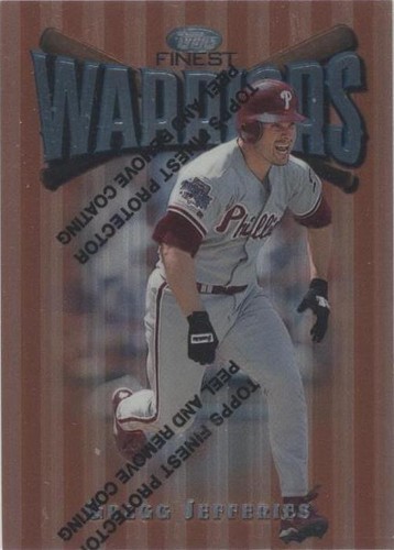 1997 Topps Finest - Gregg Jefferies #38