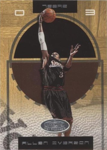 2000-01 Allen Iverson Hoops Hot Prospects #18 Free Shipping