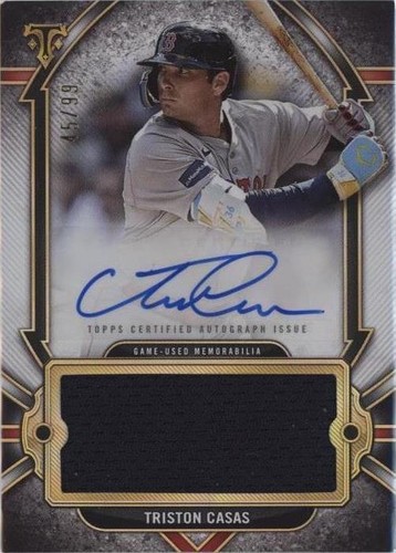 2024 Topps Triple Threads - Triston Casas #AJR-CAS