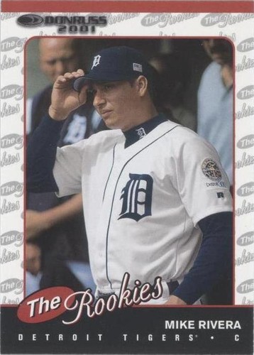 2001 Donruss The Rookies - Mike Rivera #R86