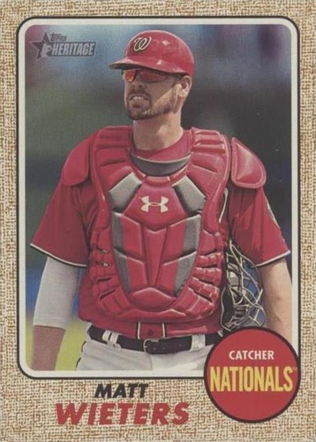 2017 Topps Heritage High Number - Matt Wieters #647