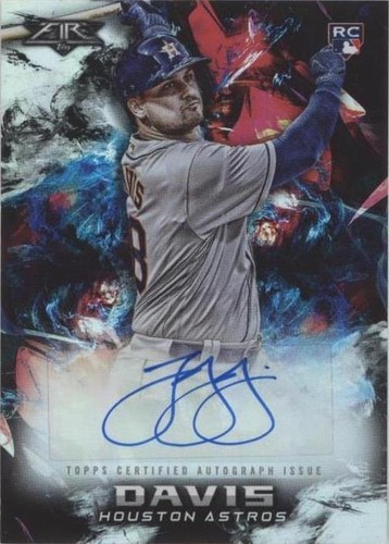 2018 Topps Fire - J.D. Davis #FA-JD