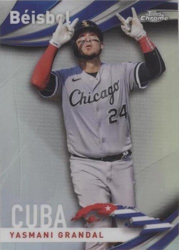 2021 Topps Chrome - Yasmani Grandal #B-15