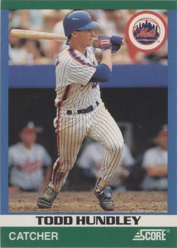 1991 Score 100 Hottest Rookies - Todd Hundley #79