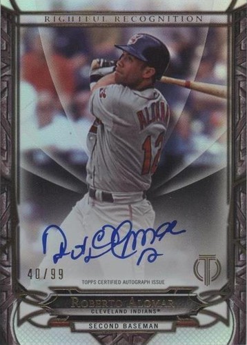 2016 Topps Tribute - Roberto Alomar #NOW-RA