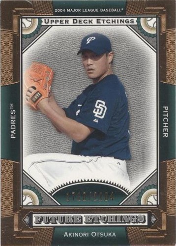 2004 Upper Deck Etchings - Akinori Otsuka #106