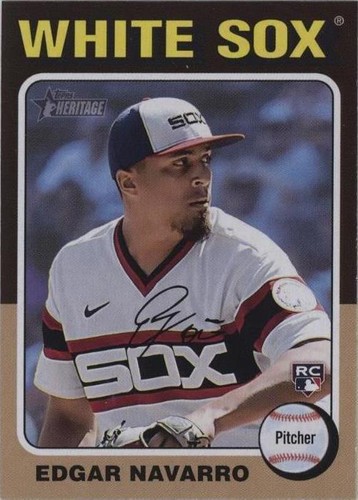 2024 Topps Heritage - Edgar Navarro #362