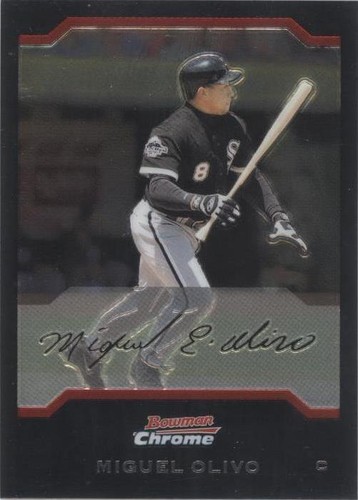 2004 Bowman Chrome - Miguel Olivo #119