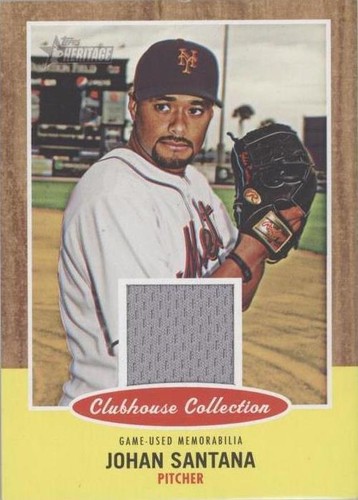 2011 Topps Heritage - Johan Santana #CCR-JS