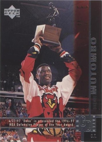 1997-98 Upper Deck - Dikembe Mutombo #320