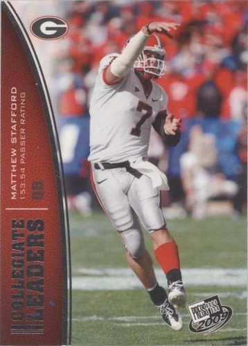 2009 Press Pass Matthew Stafford #77