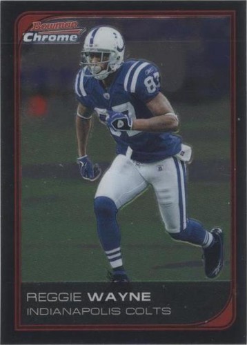 2006 Bowman Chrome Reggie Wayne #123