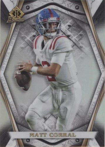 2021-22 Bowman University Matt Corral #BI-4