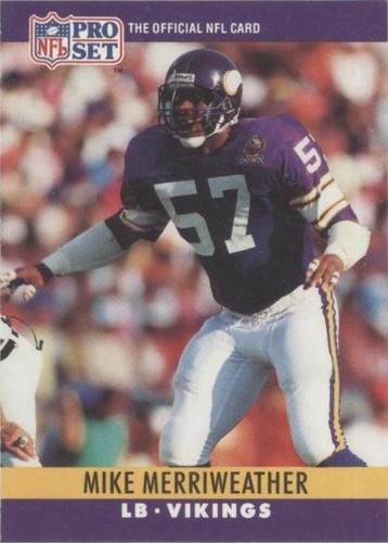 1990 Pro Set Mike Merriweather #192