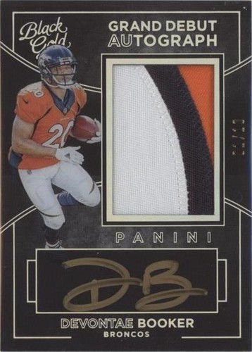 2016 Panini Black Gold Devontae Booker #GD-DB
