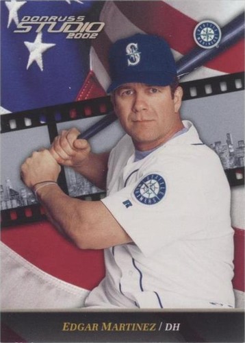 2002 Donruss Studio - Edgar Martinez #113