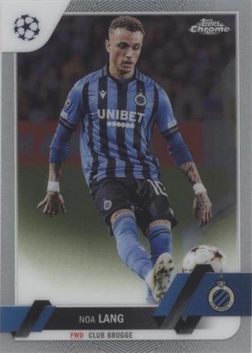 2022-23 Topps Merlin UEFA Autograph Auto Card : Noa Lang | eBay