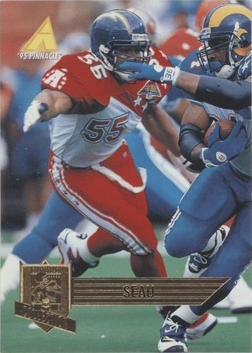 1995 Pinnacle Club Collection Junior Seau #221