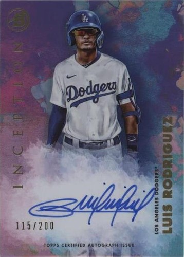 2021 Bowman Inception - Luis Rodriguez #PA-LR